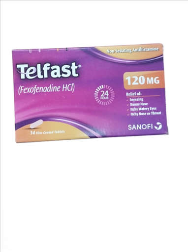 Picture of Telfast 120mg Tab 1x14s
